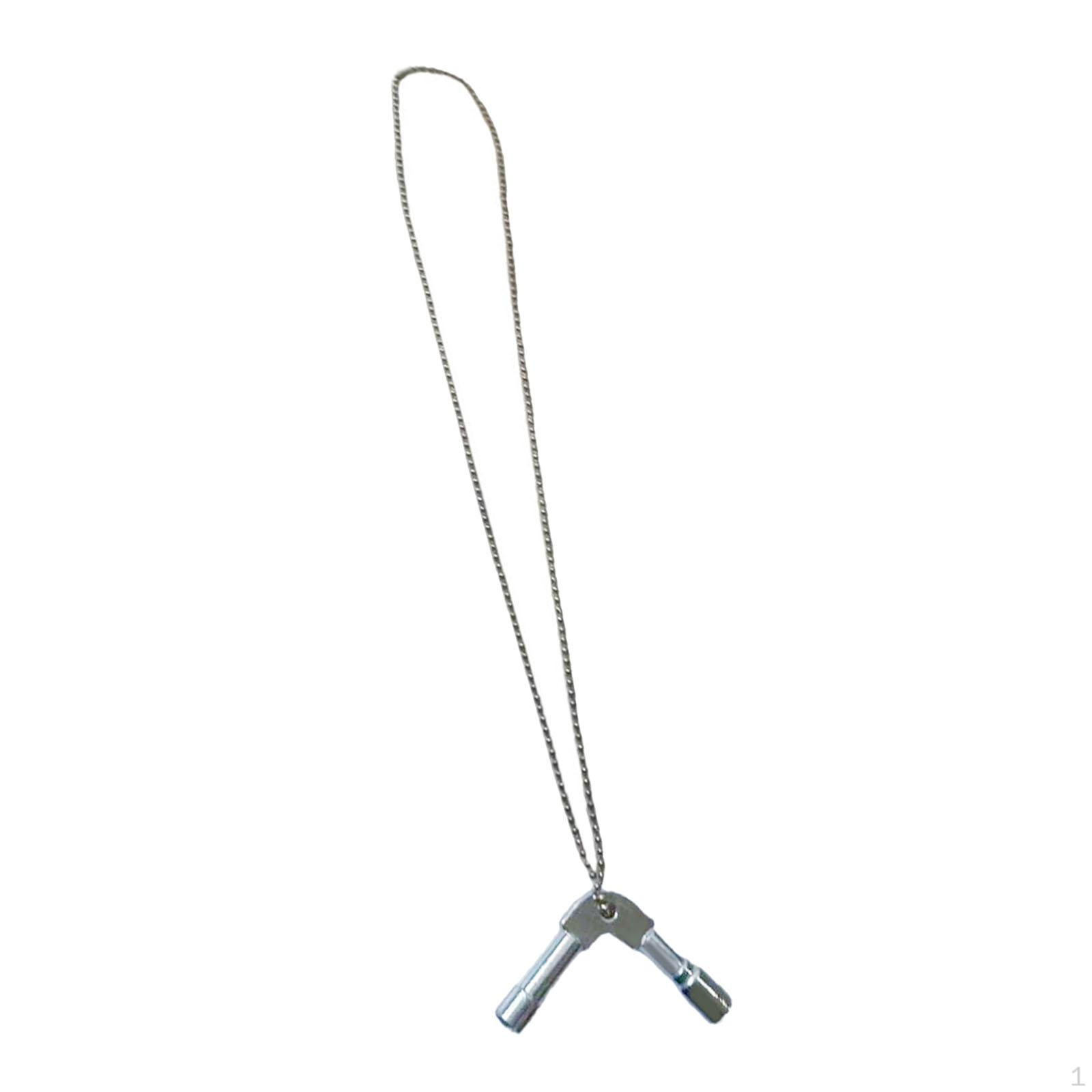 Drum Key Tuning Zinc Alloy, Sturdy, Convenient, Universal with Necklace Chain Portable
Drum Key Tuning Zinc Alloy, Sturdy, Convenient, Universal with Necklace Chain Portable