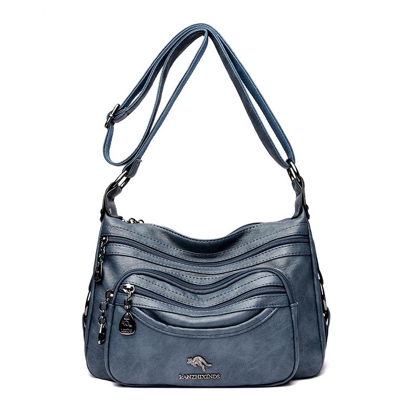 High Quality Soft Leather Luxury Purses and Handbags Women s Bag Designer Multi-pocket Crossbody Shoulder Bag for Women 2026 Sac синій
High Quality Soft Leather Luxury Purses and Handbags Women s Bag Designer Multi-pocket Crossbody Shoulder Bag for Women 2026 Sac синій