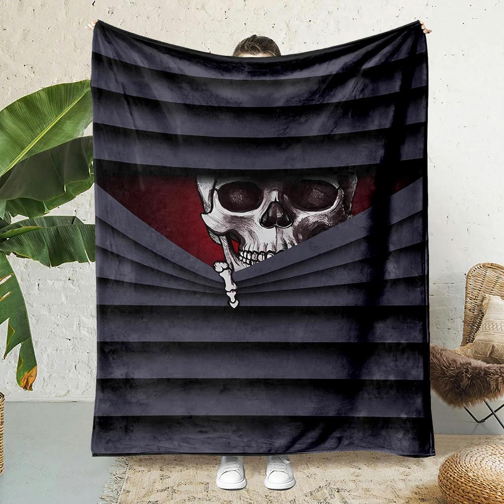 Creative Skull Design Flannel printed blanket suitable for all seasons suitable for living room office sofa and travel 180x250CM 75x90cm28x39in
Creative Skull Design Flannel printed blanket suitable for all seasons suitable for living room office sofa and travel 180x250CM 75x90cm28x39in