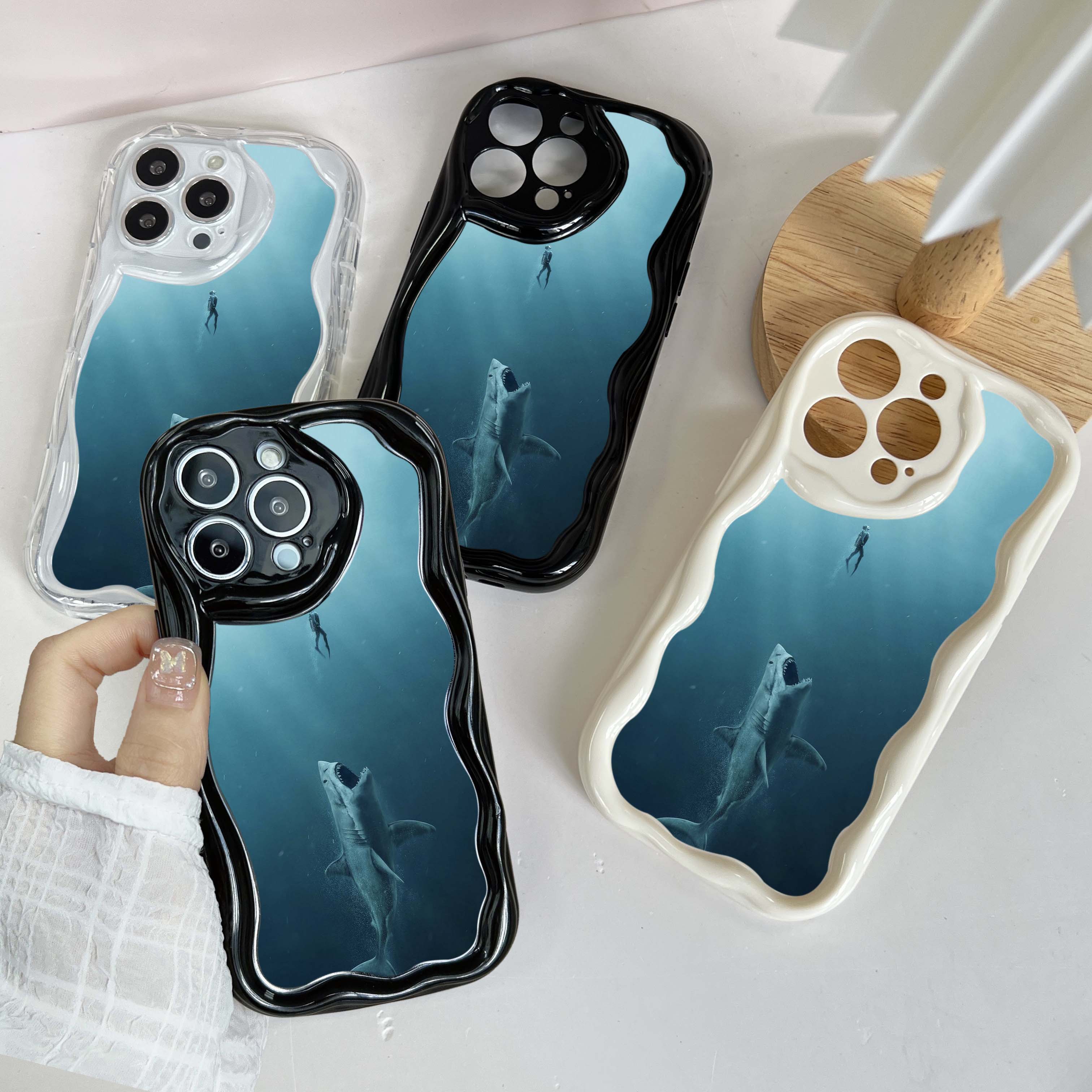 N54 Волнистый чехол для телефона Great White Shark для iPhone 15 14 Pro Max 7 8 Samsung S24 S23 Ultra S20 FE A54 A14 A34 Xiaomi Redmi Huawei Honor Мягкая задняя крышка
N54 Волнистый чехол для телефона Great White Shark для iPhone 15 14 Pro Max 7 8 Samsung S24 S23 Ultra S20 FE A54 A14 A34 Xiaomi Redmi Huawei Honor Мягкая задняя крышка