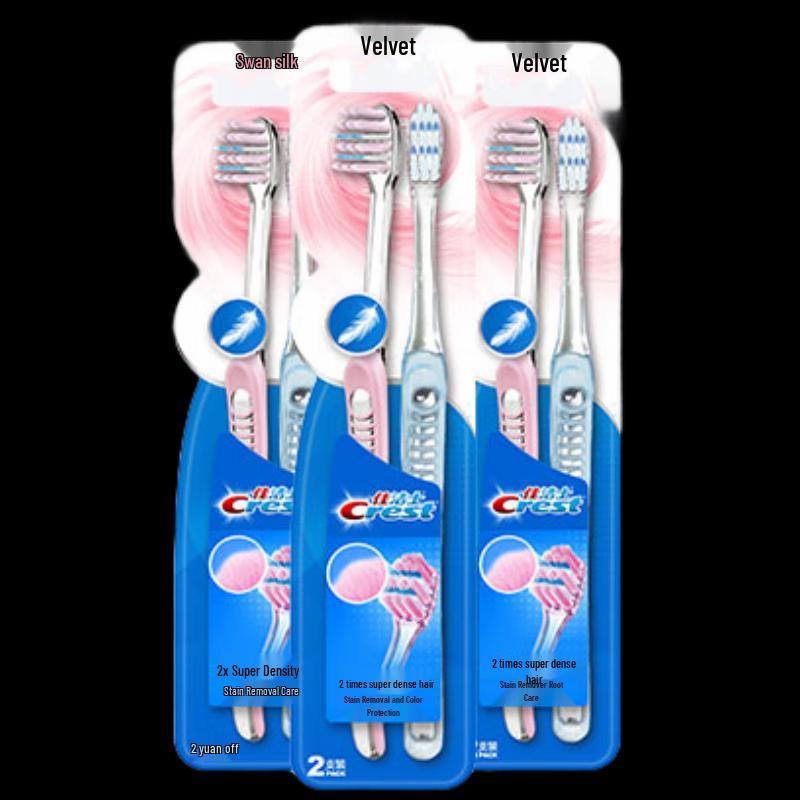 Crest Gum Care Ultra-Soft Bristle Toothbrush, Adult 6-Pack
Crest Gum Care Ultra-Soft Bristle Toothbrush, Adult 6-Pack