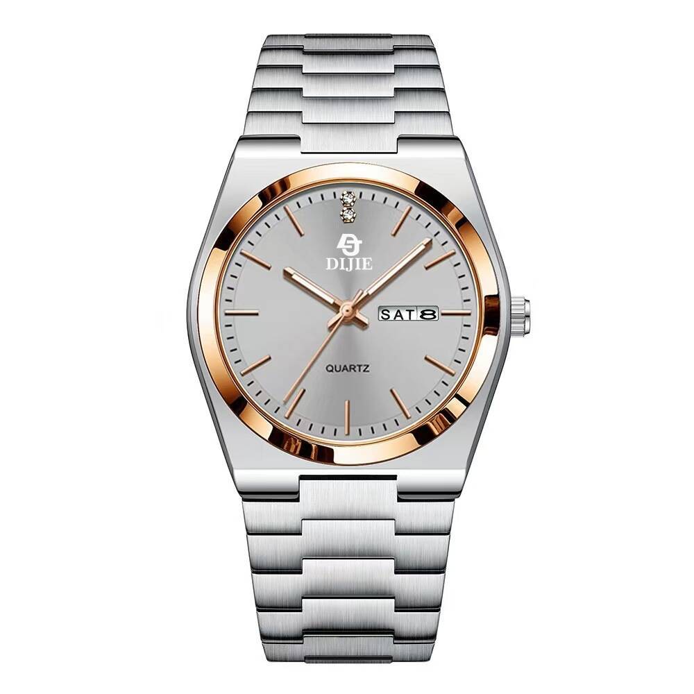 Stainless Steel Butterfly Buckle Men S Simple Double Date Non-Mechanical Multifunctional Men S Watch Business Logo
Stainless Steel Butterfly Buckle Men S Simple Double Date Non-Mechanical Multifunctional Men S Watch Business Logo