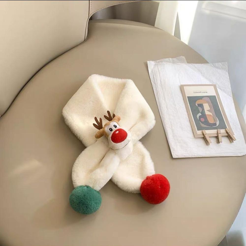 Windproof Winter Warm Baby Plush Neck Plush Cute Christmas Deer Scarf Windproof Collar
Windproof Winter Warm Baby Plush Neck Plush Cute Christmas Deer Scarf Windproof Collar