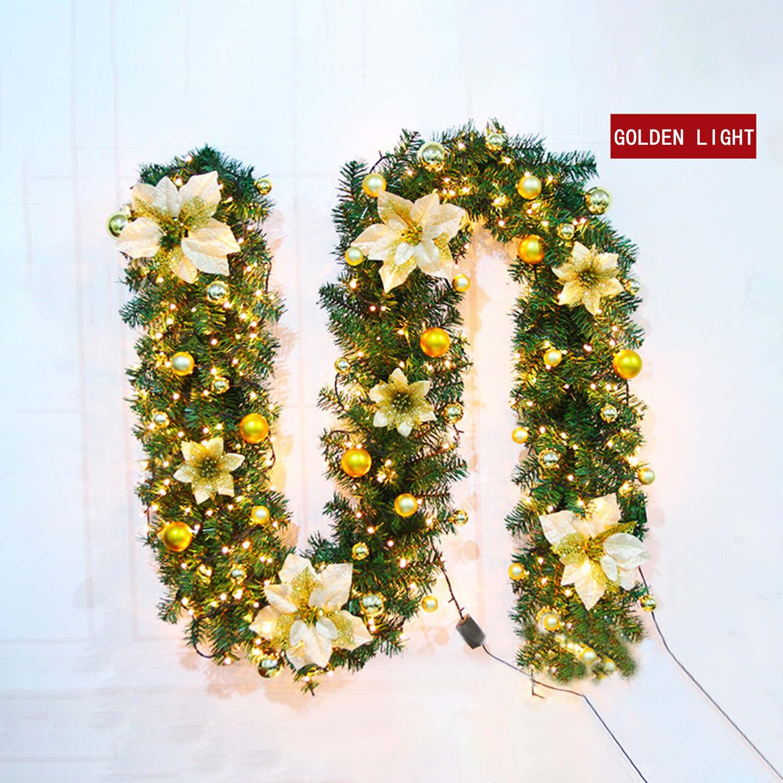 2,7 м рождественская зашифрованная дверь из ротанга, подвесная гирлянда, украшение, украшение для рождественской елки (с подсветкой) золотой
2,7 м рождественская зашифрованная дверь из ротанга, подвесная гирлянда, украшение, украшение для рождественской елки (с подсветкой) золотой