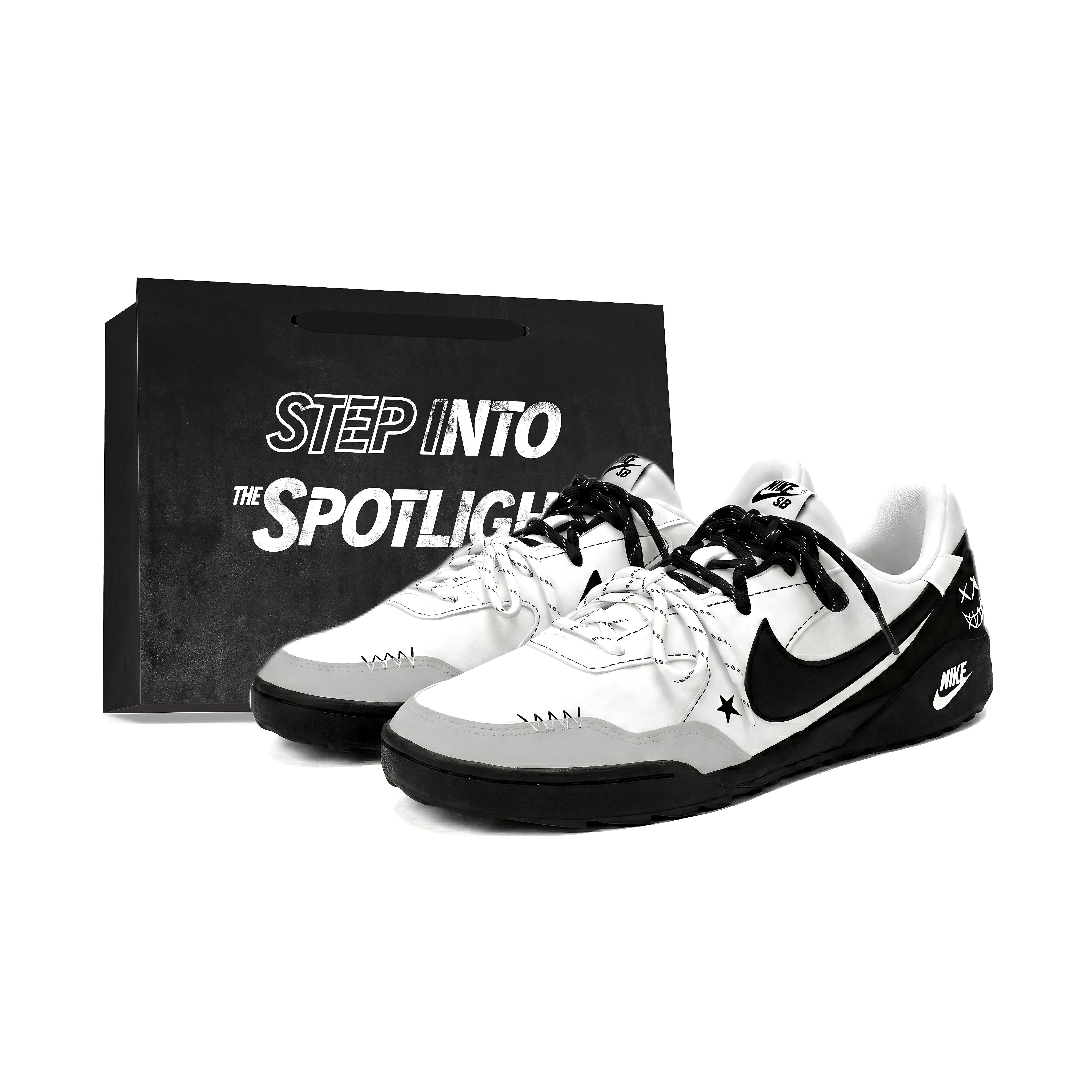 Nike Terra Manta Evil Clown Casual Shoes Men s Black White Valentine s Day Shopping Bag HQ4502-100(Team1907-S-BOX) 39
Nike Terra Manta Evil Clown Casual Shoes Men s Black White Valentine s Day Shopping Bag HQ4502-100(Team1907-S-BOX) 39