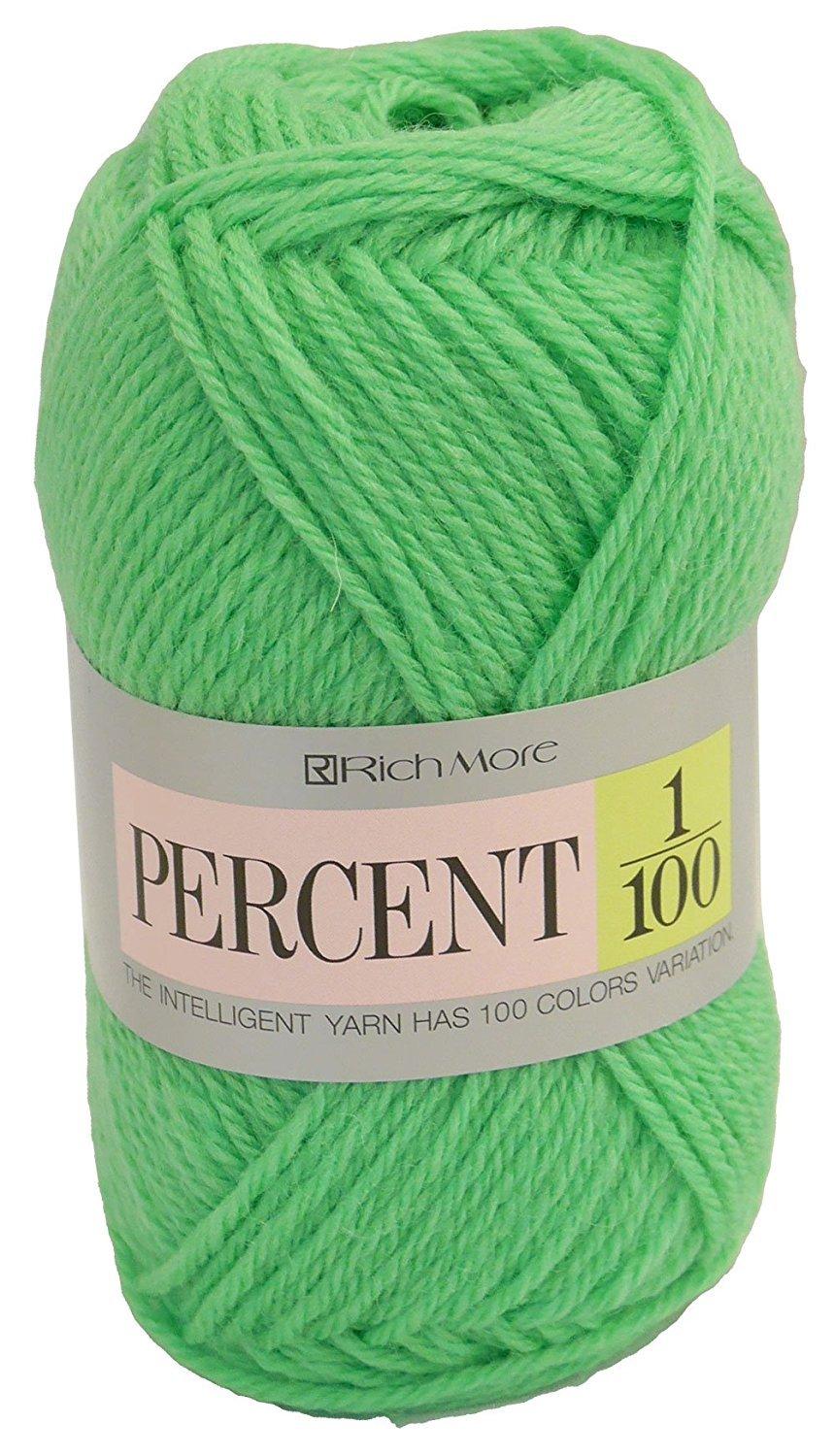Hamanaka Richmore Percent Yarn, Medium Weight, Col. 109, Yellow-Green, 40g, Approx. 120m, Pack of 10, 017
Hamanaka Richmore Percent Yarn, Medium Weight, Col. 109, Yellow-Green, 40g, Approx. 120m, Pack of 10, 017