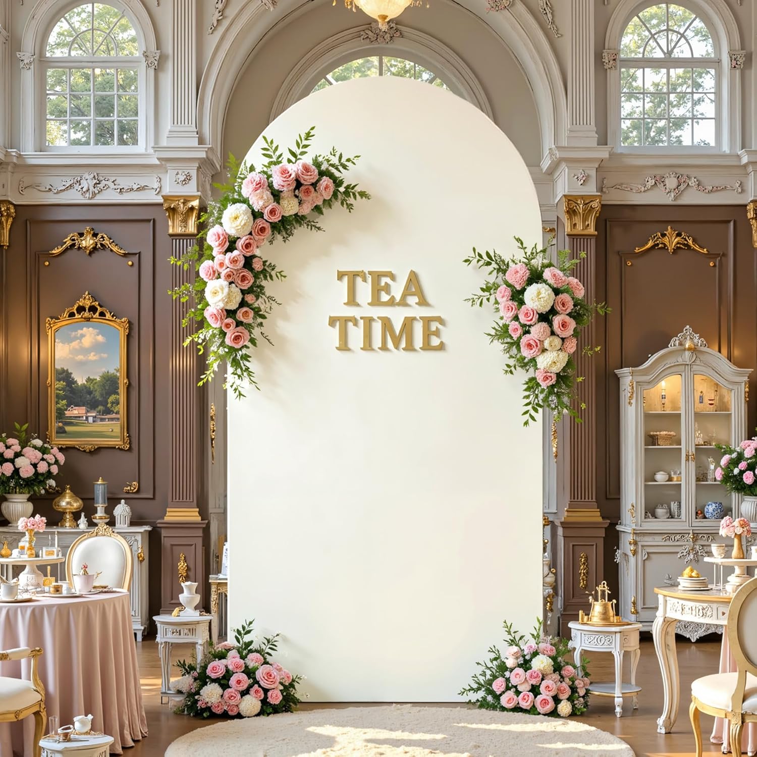 Arch Backdrop Cover, Wedding Arch Cover Stretchy Backdrop for Birthday Banquet Birthday Party Arch Stand Covers Decor Spandex 5FT 65x150cm слонова кістка
Arch Backdrop Cover, Wedding Arch Cover Stretchy Backdrop for Birthday Banquet Birthday Party Arch Stand Covers Decor Spandex 5FT 65x150cm слонова кістка