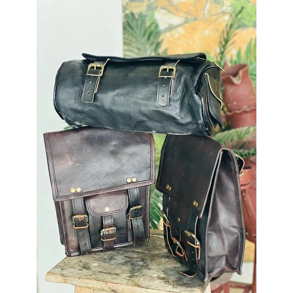 (Sling Pouch Brown Bag Size - 10 x 5 in) Star Leather Motorcycle Bag Handmade Panniers Real Side Saddle 11 x 9 x 4 in чорний
(Sling Pouch Brown Bag Size - 10 x 5 in) Star Leather Motorcycle Bag Handmade Panniers Real Side Saddle 11 x 9 x 4 in чорний