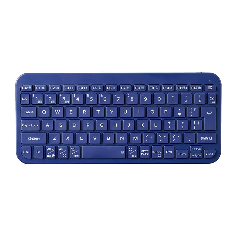 ELECOM wireless keyboard Bluetooth Slint Thin pantograph 3 units multi-pairing OS automatic identification Windows/macOS/ChromeOS/iOS/iPadOS/Android
ELECOM wireless keyboard Bluetooth Slint Thin pantograph 3 units multi-pairing OS automatic identification Windows/macOS/ChromeOS/iOS/iPadOS/Android