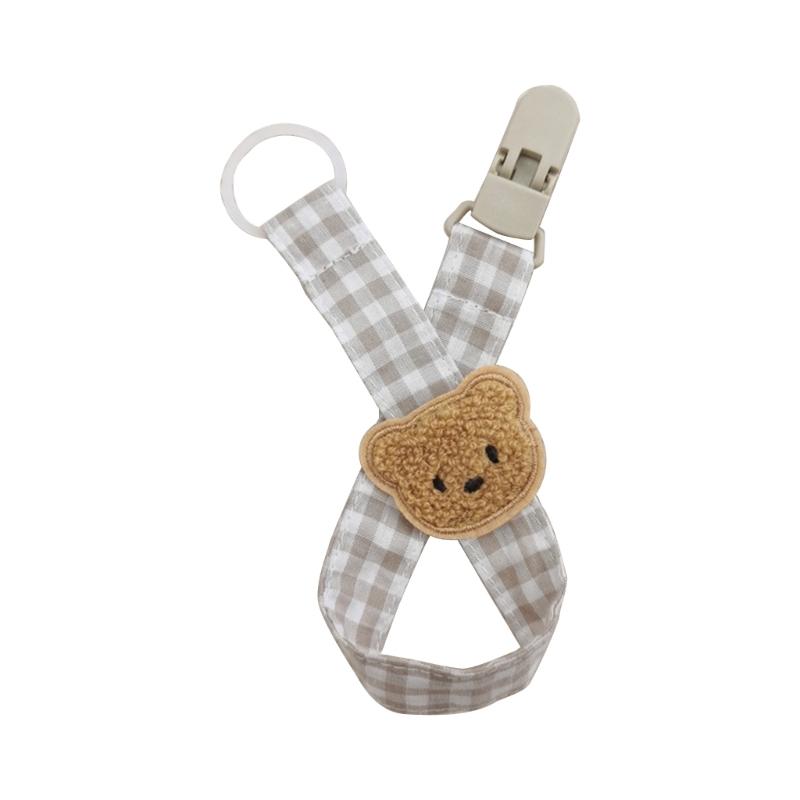 Стильный держатель для пустышки для новорожденного с украшениями в виде медведя и кролика, тканевый, деревянный, с клипсой для пустышки, подарок для детских праздников и дней рождений
Стильный держатель для пустышки для новорожденного с украшениями в виде медведя и кролика, тканевый, деревянный, с клипсой для пустышки, подарок для детских праздников и дней рождений