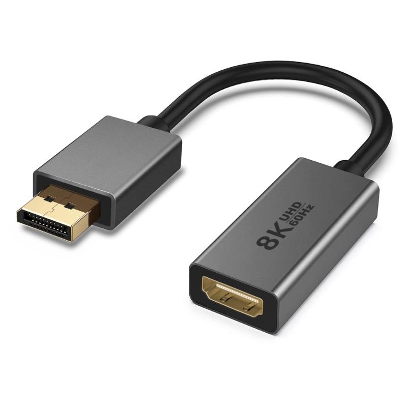 To HDMI2.1 Converters 8K@60Hz 4K@120Hz Highly speed Signal Transmission For Multimedia Systems Setups 1
To HDMI2.1 Converters 8K@60Hz 4K@120Hz Highly speed Signal Transmission For Multimedia Systems Setups 1