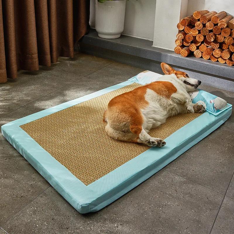 Kennel Summer Dog Mat Summer Cool Nest Cat Bed Sleeping Ice Mat Pet Sleeping Nest S - 45 30cm
Kennel Summer Dog Mat Summer Cool Nest Cat Bed Sleeping Ice Mat Pet Sleeping Nest S - 45 30cm