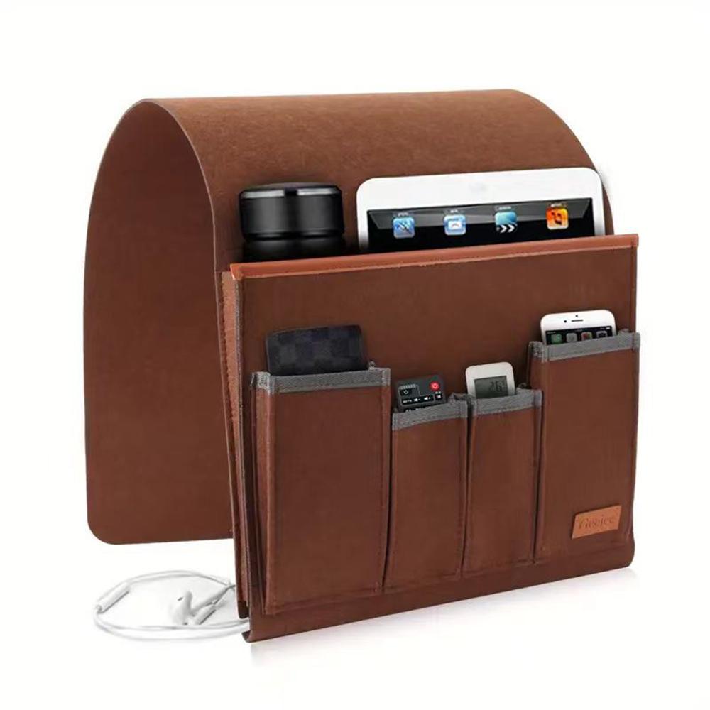 1PC Felt Bedside Storage Bag Bedside Remote Control Hanging Bag Student Dormitory Felt Bedside Hanging Bag коричневый
1PC Felt Bedside Storage Bag Bedside Remote Control Hanging Bag Student Dormitory Felt Bedside Hanging Bag коричневый