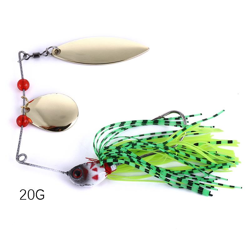 HENGJIA 20g Mustache Man Tassel Lure for Blackfish and Bass Fishing, Available in 4 Colors 20g Mustache Man (As per picture)
HENGJIA 20g Mustache Man Tassel Lure for Blackfish and Bass Fishing, Available in 4 Colors 20g Mustache Man (As per picture)
