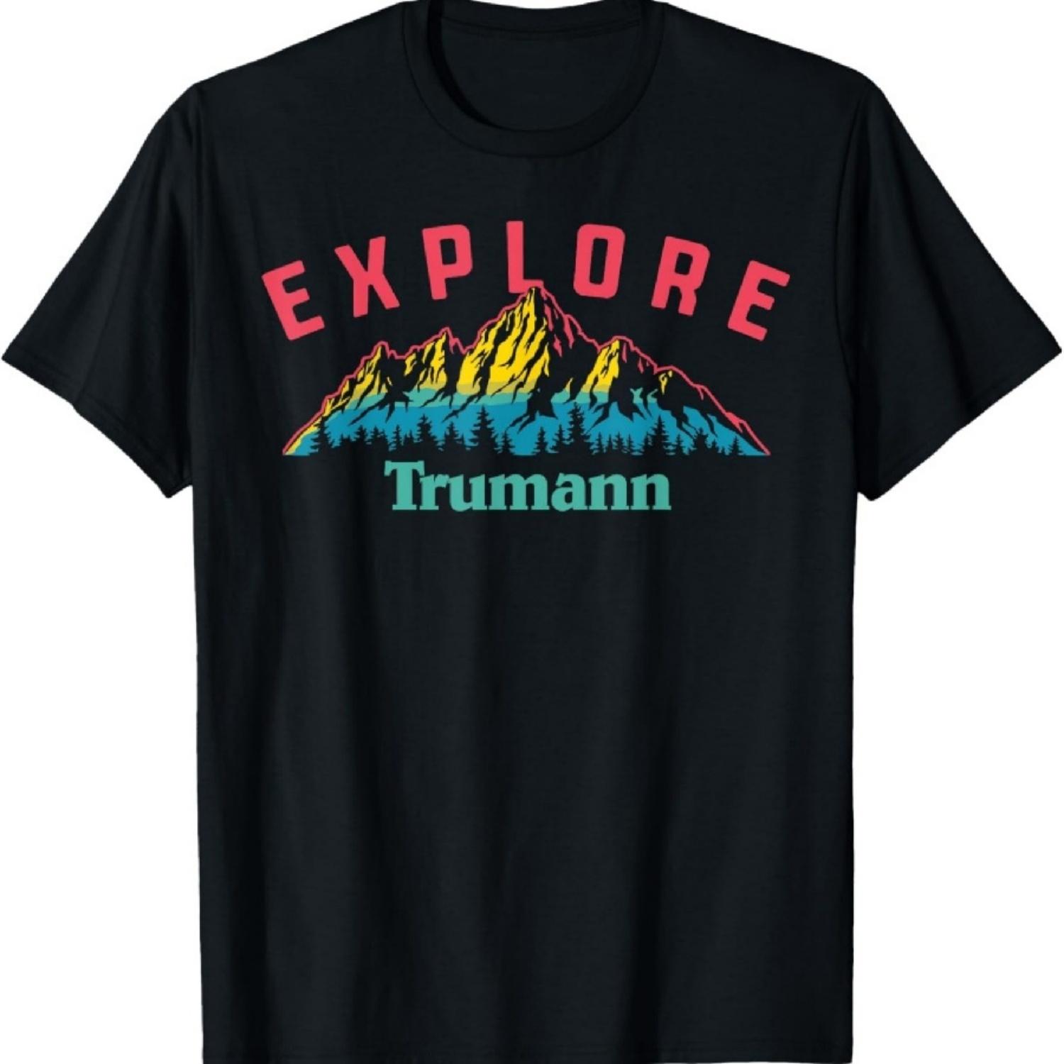 Trumann Explore! Nature Outdoor Mountains T-Shirt XXXXXL чорний
Trumann Explore! Nature Outdoor Mountains T-Shirt XXXXXL чорний