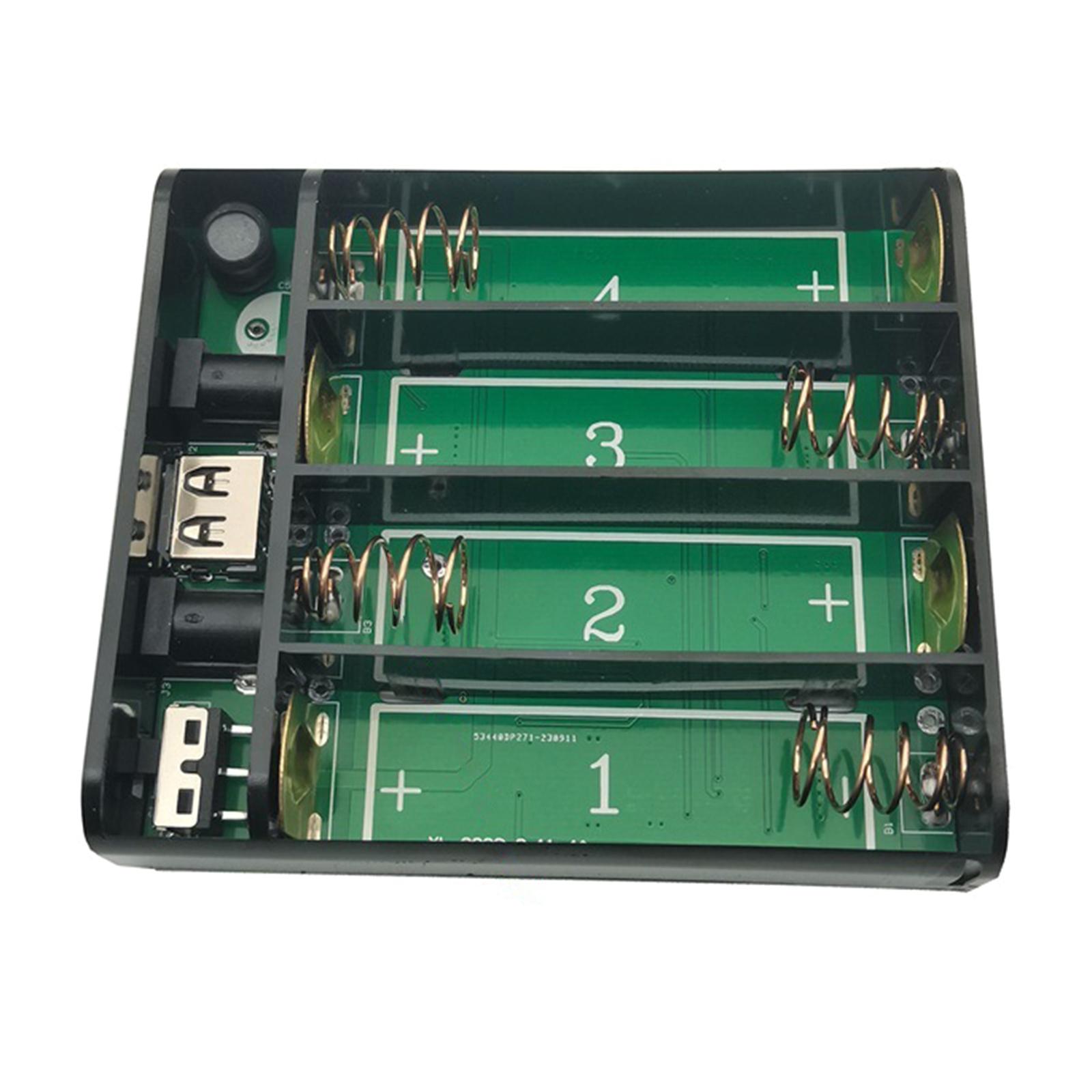 Battery Charging Case UPS Battery Box for Routers Opticaled Cats 4pcs 3.7V 18650 Cells Ready to Use Configuration 1
Battery Charging Case UPS Battery Box for Routers Opticaled Cats 4pcs 3.7V 18650 Cells Ready to Use Configuration 1