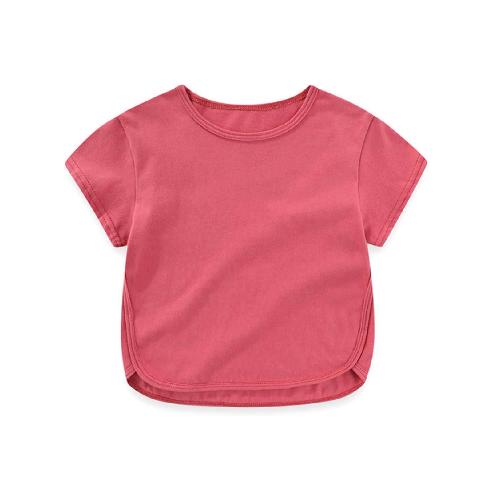Summer Children s Fashionable Loose Cotton Short Sleeved T-shirt Candy Colored Top 110 червоний
Summer Children s Fashionable Loose Cotton Short Sleeved T-shirt Candy Colored Top 110 червоний