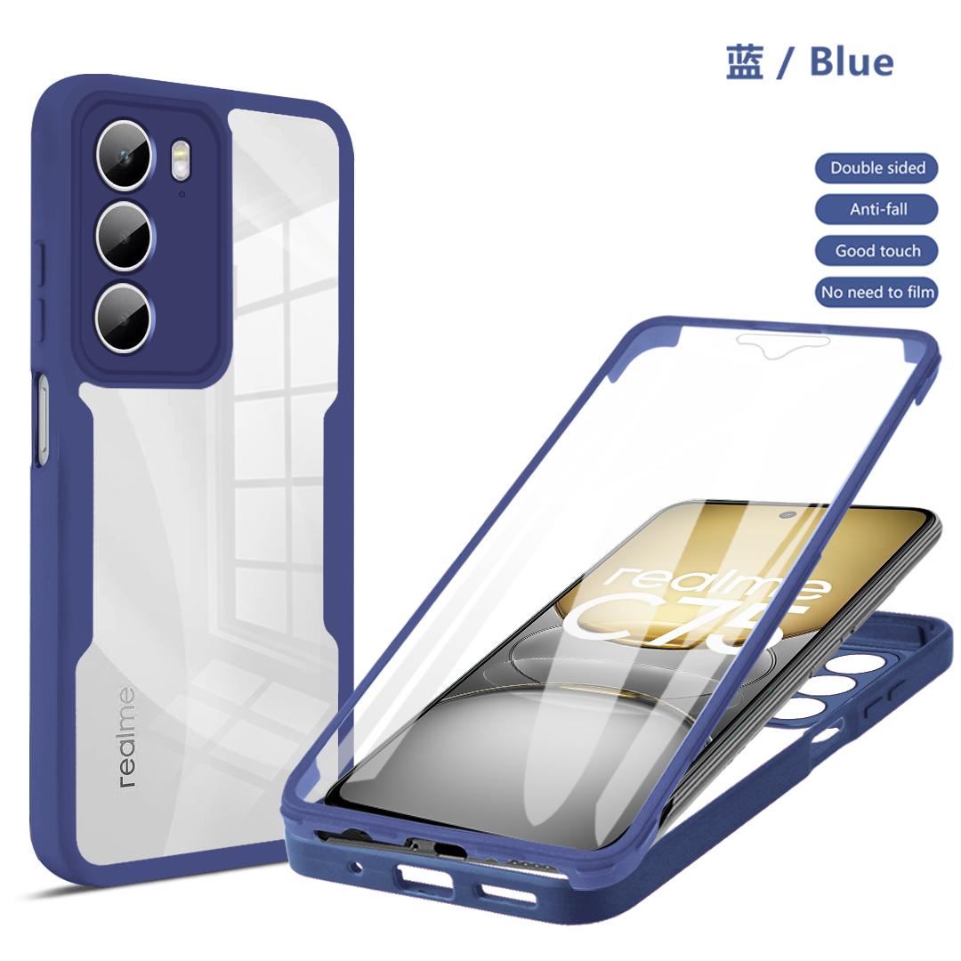 Противоударный чехол с полной защитой корпуса для Realme C75 4G Realme 14x 5G Защитная крышка Защитная пленка для экрана Fundas Coque Capa Realme C75 4G синий
Противоударный чехол с полной защитой корпуса для Realme C75 4G Realme 14x 5G Защитная крышка Защитная пленка для экрана Fundas Coque Capa Realme C75 4G синий