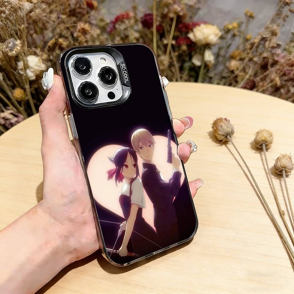 Kaguya sama Love is War Phone Case For iPhone 17,16,15,14,13,12,11 Plus,Pro Max,XS,Colorful Silver Black Cover iPhone16Plus
Kaguya sama Love is War Phone Case For iPhone 17,16,15,14,13,12,11 Plus,Pro Max,XS,Colorful Silver Black Cover iPhone16Plus