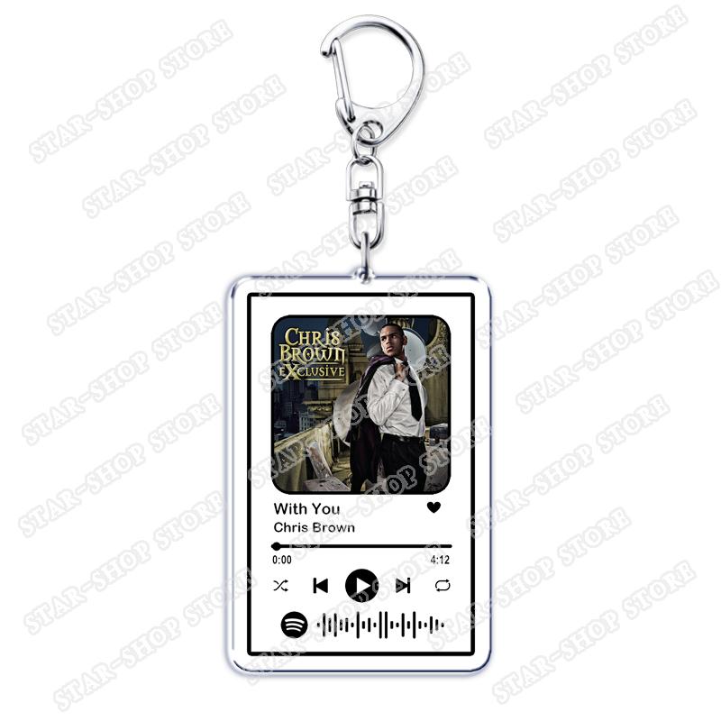 Popular Singer Keychains for Women Accessories Bag Music Code Under The Influence No Guidance Keying Jewelry Fans Friends Gifts
Popular Singer Keychains for Women Accessories Bag Music Code Under The Influence No Guidance Keying Jewelry Fans Friends Gifts