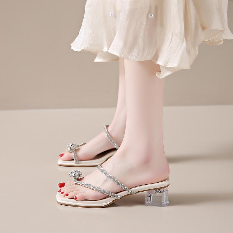Women s Summer 2025 Rhinestone Chunky Heel Sandals - Matching Skirt Slippers, Elegant French Style 37 серебряный
Women s Summer 2025 Rhinestone Chunky Heel Sandals - Matching Skirt Slippers, Elegant French Style 37 серебряный