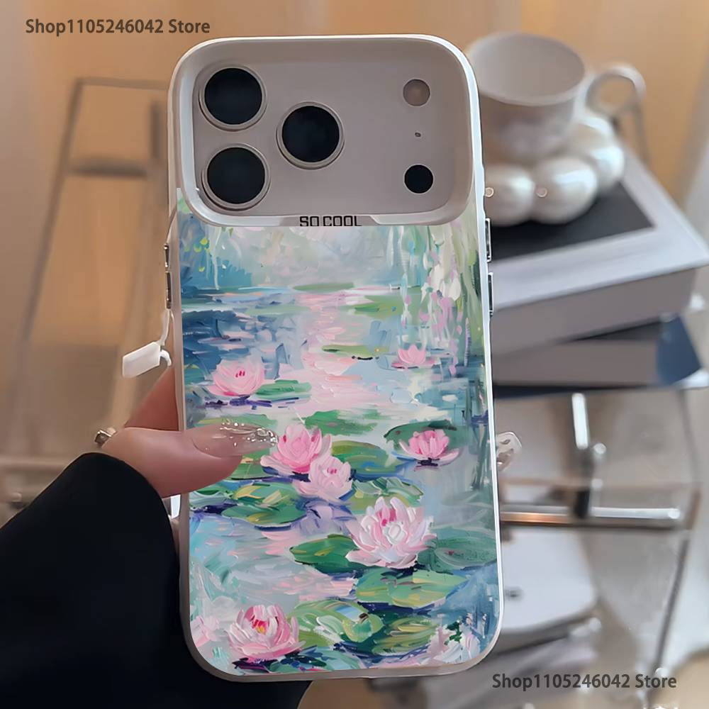 C-Claude Monet Garden Paint For iPhone 17,16,15,14,13,12,11,Mini,Pro,E,SE4,XS,MAX White Shockproof Candy Matte Cover iPhone14PRO
C-Claude Monet Garden Paint For iPhone 17,16,15,14,13,12,11,Mini,Pro,E,SE4,XS,MAX White Shockproof Candy Matte Cover iPhone14PRO