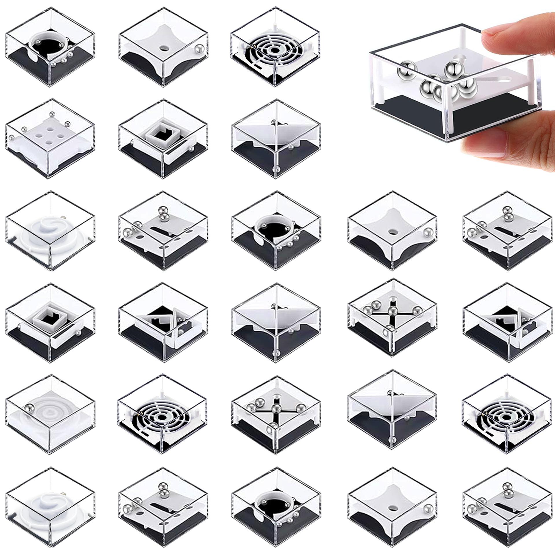 5Pcs Creative Magic Cube Maze Fun Balance Tumbler Beads Maze Palm Building Blocks Maze Game Puzzle Stress Relief Toys
5Pcs Creative Magic Cube Maze Fun Balance Tumbler Beads Maze Palm Building Blocks Maze Game Puzzle Stress Relief Toys