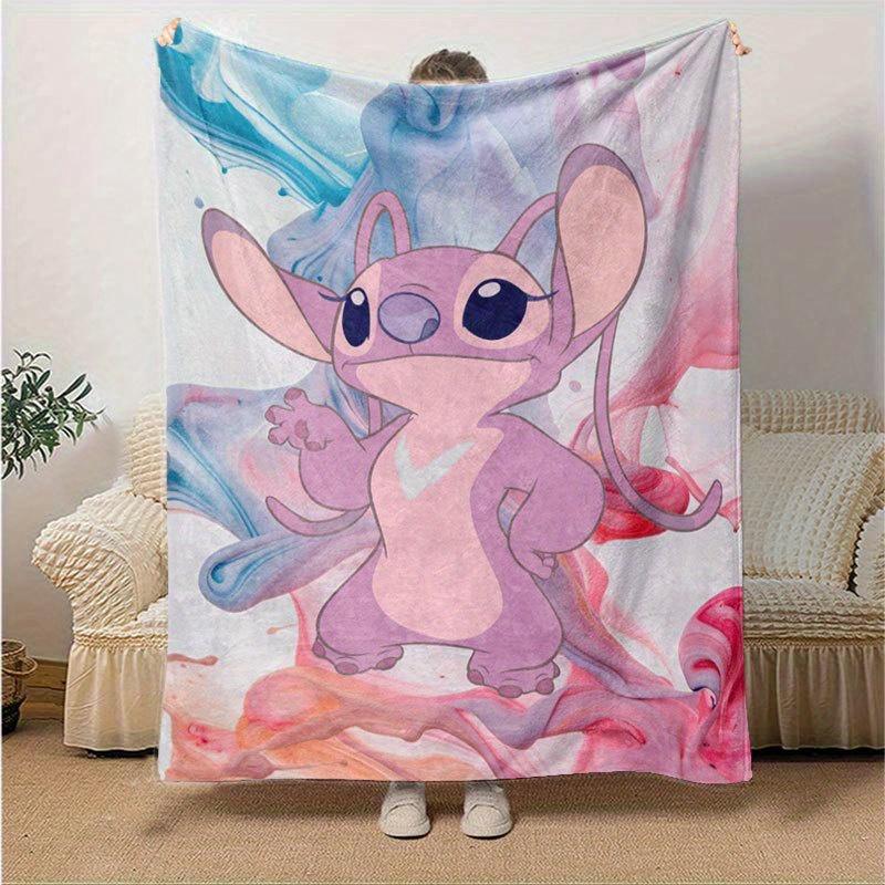 Lilo and Stitch Cartoon Flannel Blanket - Ultra-Soft, Cozy, and Comfortable for Sofa, Bedroom, Camping, and Travel - Four-Season Versatility 130x150cm
Lilo and Stitch Cartoon Flannel Blanket - Ultra-Soft, Cozy, and Comfortable for Sofa, Bedroom, Camping, and Travel - Four-Season Versatility 130x150cm