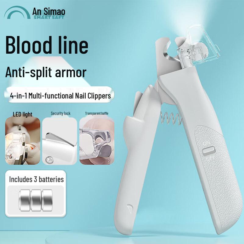 Ansimai Pet Nail Clipper with LED Light
Ansimai Pet Nail Clipper with LED Light