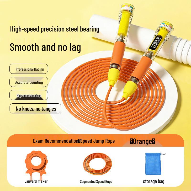 Dual-use Jump Rope for Students: Speed Racing & Fitness Test Training
Dual-use Jump Rope for Students: Speed Racing & Fitness Test Training