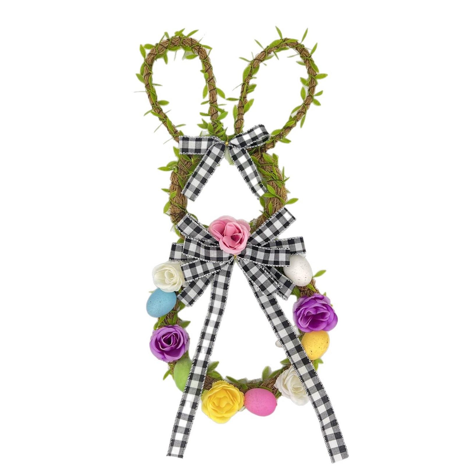 Easter Bunny Wreath 50cm Artificial Vine Ring LED Lighted Decorative Hanging Wreath High Simulation Floral Door Ornament one size
Easter Bunny Wreath 50cm Artificial Vine Ring LED Lighted Decorative Hanging Wreath High Simulation Floral Door Ornament one size