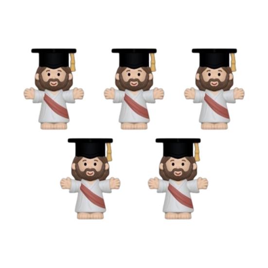 Miniature Graduation Jesus Figurine Tiny Resin Grad Figures with Graduation Hat for Class of 2026 Grad Party Favors Size#5pcs білий
Miniature Graduation Jesus Figurine Tiny Resin Grad Figures with Graduation Hat for Class of 2026 Grad Party Favors Size#5pcs білий