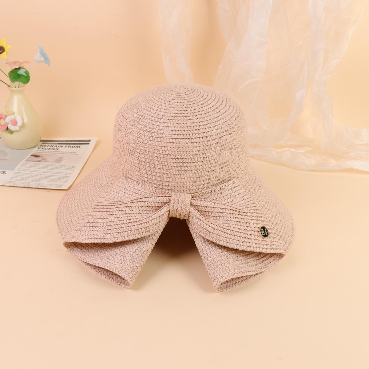 New Bow Tie Hat Women Casual Summer Spring Faionable Versatile Outdoor Beach Vaion Sun Protection Cap One Size
New Bow Tie Hat Women Casual Summer Spring Faionable Versatile Outdoor Beach Vaion Sun Protection Cap One Size
