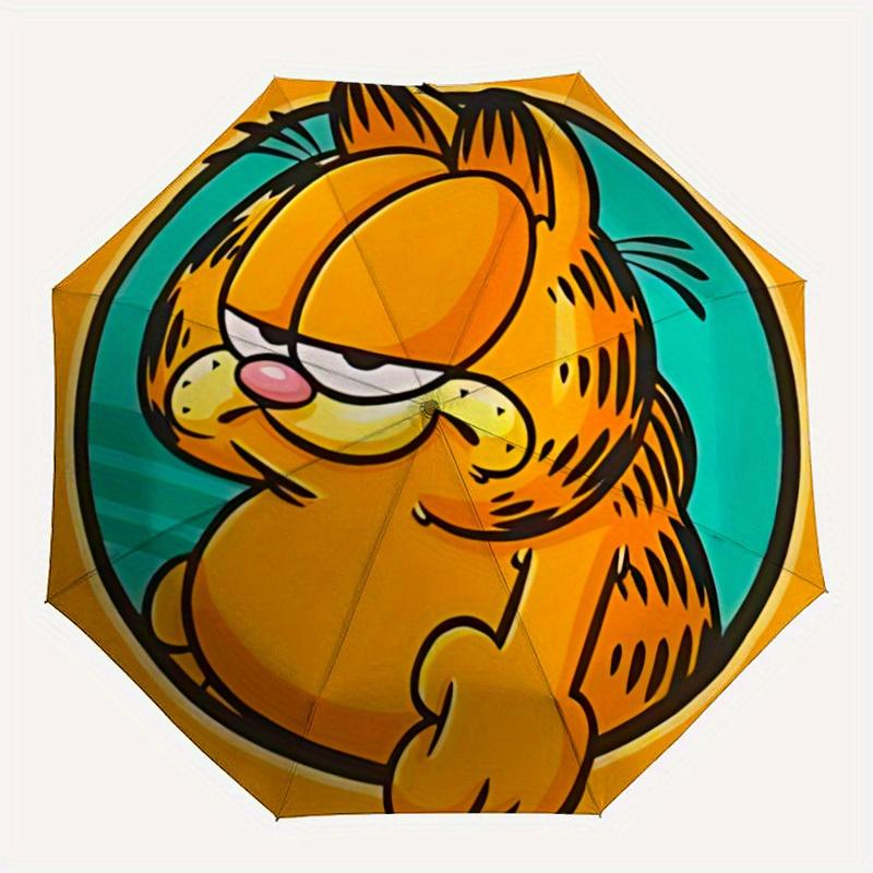 1pc Garfield Cat Automatic Open/Close Umbrella Sturdy Iron Frame, Compact Travel Umbrella - Perfect Gift for Women, Men a0829105
1pc Garfield Cat Automatic Open/Close Umbrella Sturdy Iron Frame, Compact Travel Umbrella - Perfect Gift for Women, Men a0829105