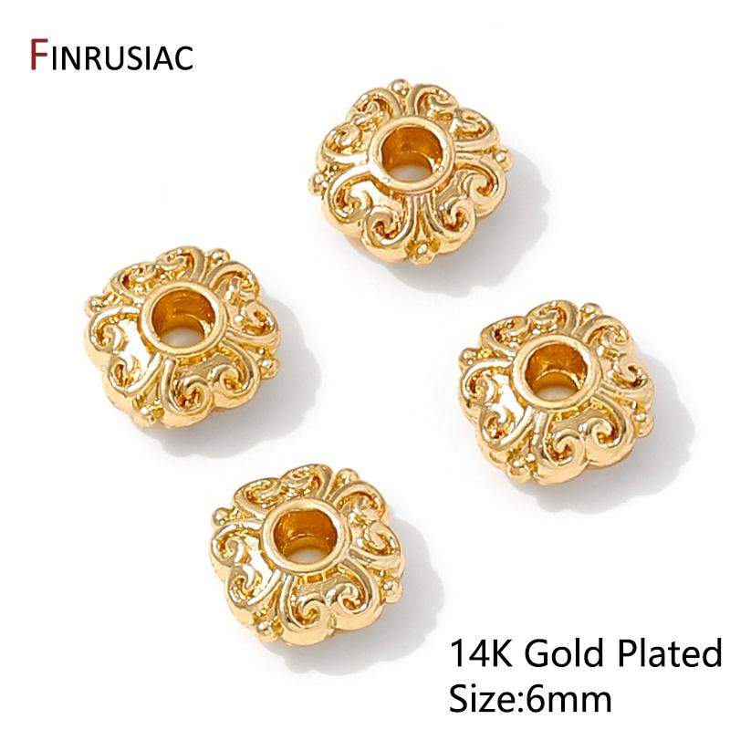 14K Gold Plated Brass Flower Flat Spacer Beads For Jewelry Making,Separators For Beads,DIY Bracelet Necklace Making Accessories 10 pieces
14K Gold Plated Brass Flower Flat Spacer Beads For Jewelry Making,Separators For Beads,DIY Bracelet Necklace Making Accessories 10 pieces