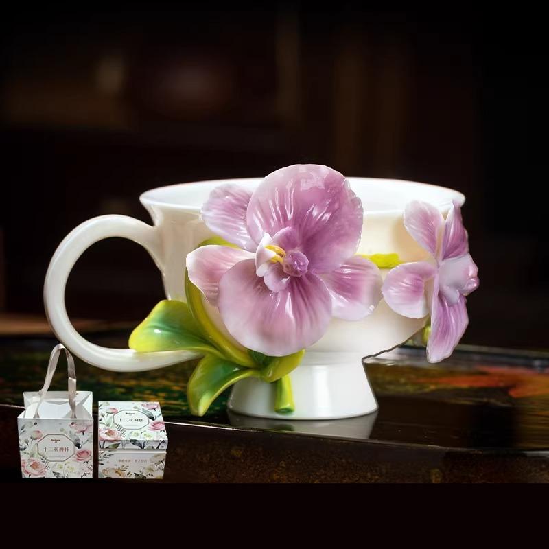 BEPAN Chinese Style Ceramic Peony Flower Cup Coffee Tea Cup Birthday Gift for Friends Family Home Drinkware Household Goods 200ml
BEPAN Chinese Style Ceramic Peony Flower Cup Coffee Tea Cup Birthday Gift for Friends Family Home Drinkware Household Goods 200ml