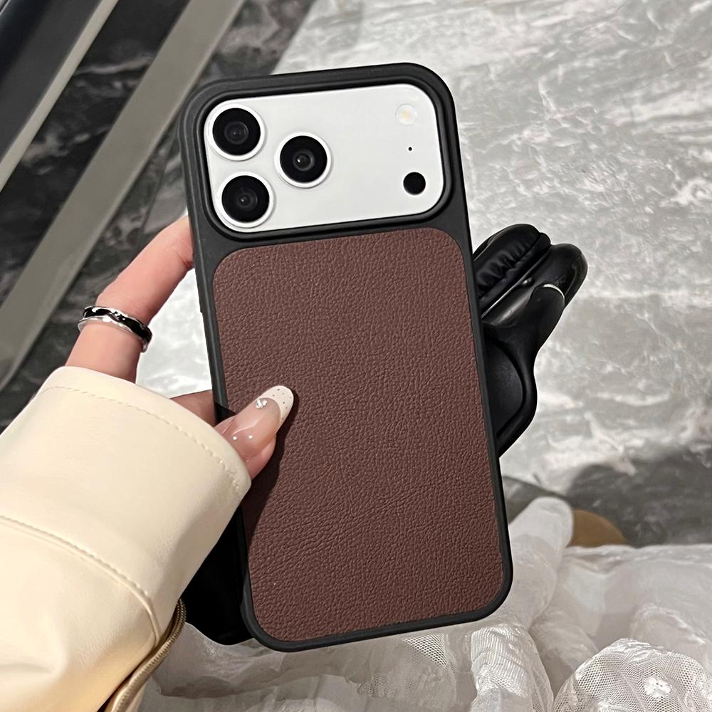 Simple Matte Leather Textured Phone Case For iPhone 17 16 15 14 13 Pro Max Solid Color Shockproof Bumper Protection Shell Cover iPhone 13
Simple Matte Leather Textured Phone Case For iPhone 17 16 15 14 13 Pro Max Solid Color Shockproof Bumper Protection Shell Cover iPhone 13