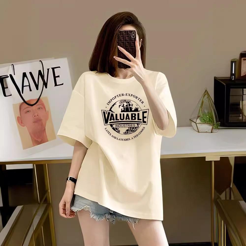 Dark gray high-end women s pure cotton short-sleeved t-shirt women s 2025 summer new loose large version top tide S белый
Dark gray high-end women s pure cotton short-sleeved t-shirt women s 2025 summer new loose large version top tide S белый