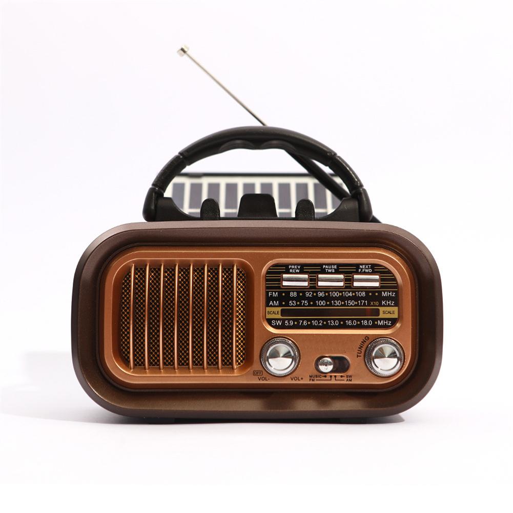 Портативное радио AM FM, работающее от USB-кабеля/солнечных панелей, перезаряжаемое радио, плеер с 3-диапазонным радио для дома пожилых людей CHINA
Портативное радио AM FM, работающее от USB-кабеля/солнечных панелей, перезаряжаемое радио, плеер с 3-диапазонным радио для дома пожилых людей CHINA