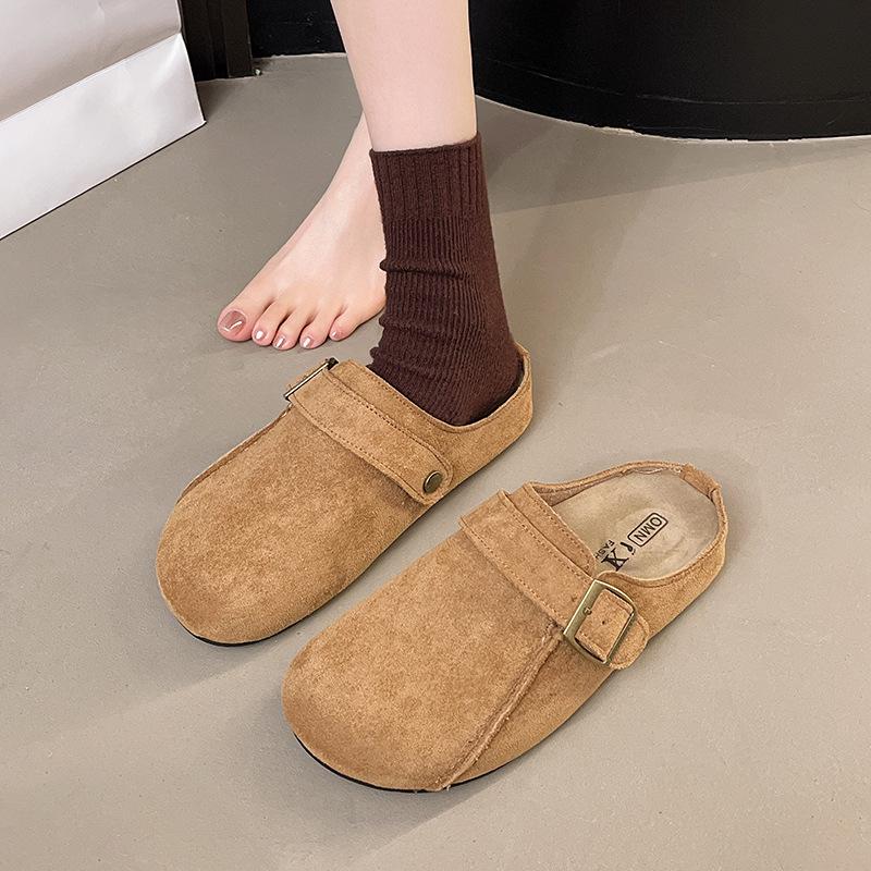 European and American large-size solid color 2025 summer new round bag head fashion women s outer wear one-word thick-bottomed sandals 35 коричневый
European and American large-size solid color 2025 summer new round bag head fashion women s outer wear one-word thick-bottomed sandals 35 коричневый