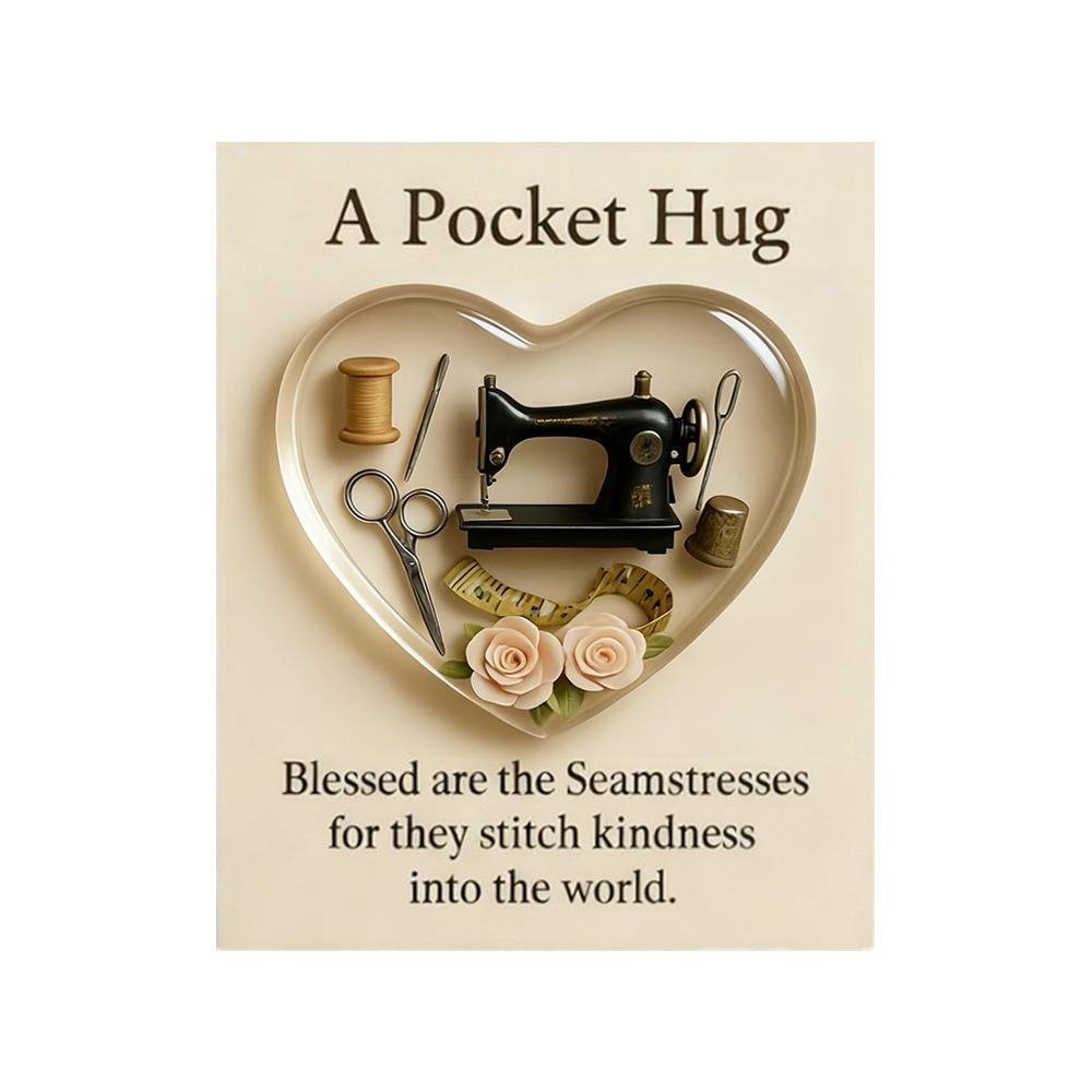 Персоналізований Подарунок Швачки Кишеньковий Обійм Думливий Сувенір НОВИЙ Жетон Підтримки Дарування 3
Персоналізований Подарунок Швачки Кишеньковий Обійм Думливий Сувенір НОВИЙ Жетон Підтримки Дарування 3