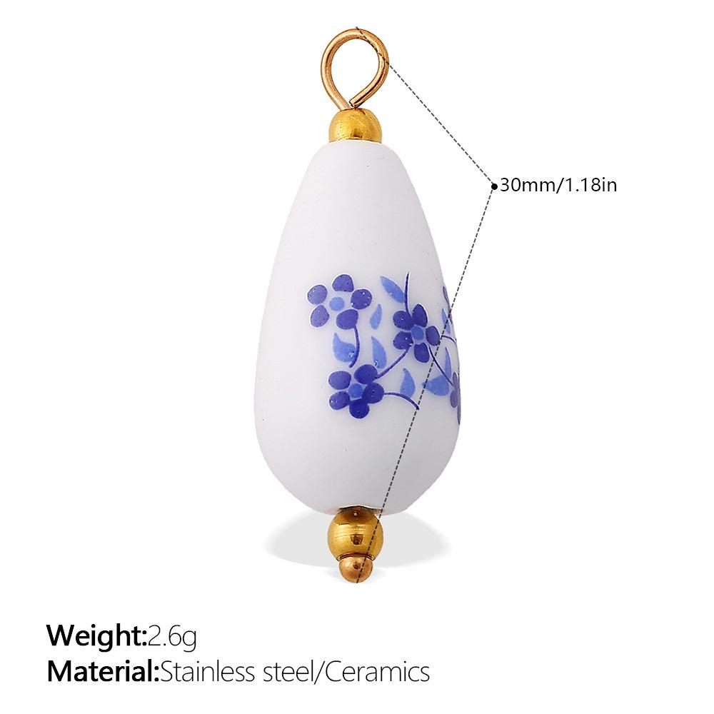 Cross-border Blue and White Porcelain Pendant Necklace & Bracelet Accessories
Cross-border Blue and White Porcelain Pendant Necklace & Bracelet Accessories