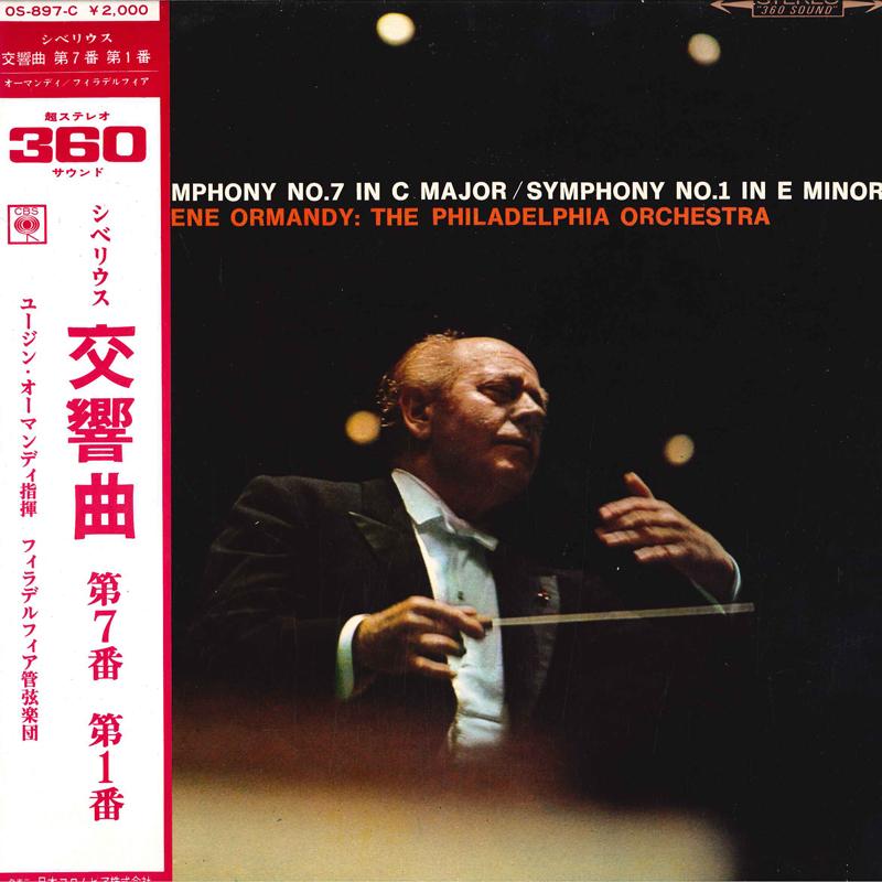 LP Record EUGENE ORMANDY CONDUCTING THE PHILA - Sibelius : Symphony No.7 In C Major OS897C CBS 1967 Japan Classical Used
LP Record EUGENE ORMANDY CONDUCTING THE PHILA - Sibelius : Symphony No.7 In C Major OS897C CBS 1967 Japan Classical Used