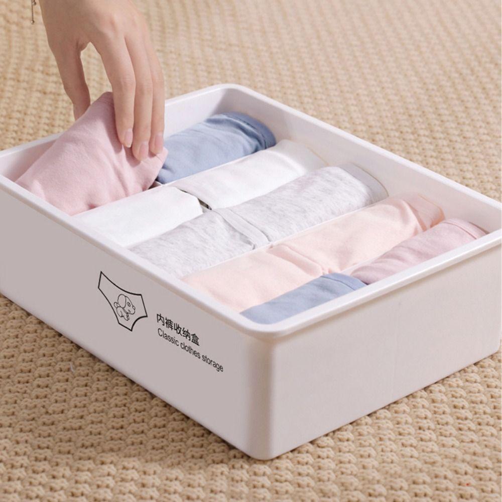 Case Classification Panties Socks Organizer Dustproof Wardrobe Storage Box for Home No grid Without cover
Case Classification Panties Socks Organizer Dustproof Wardrobe Storage Box for Home No grid Without cover