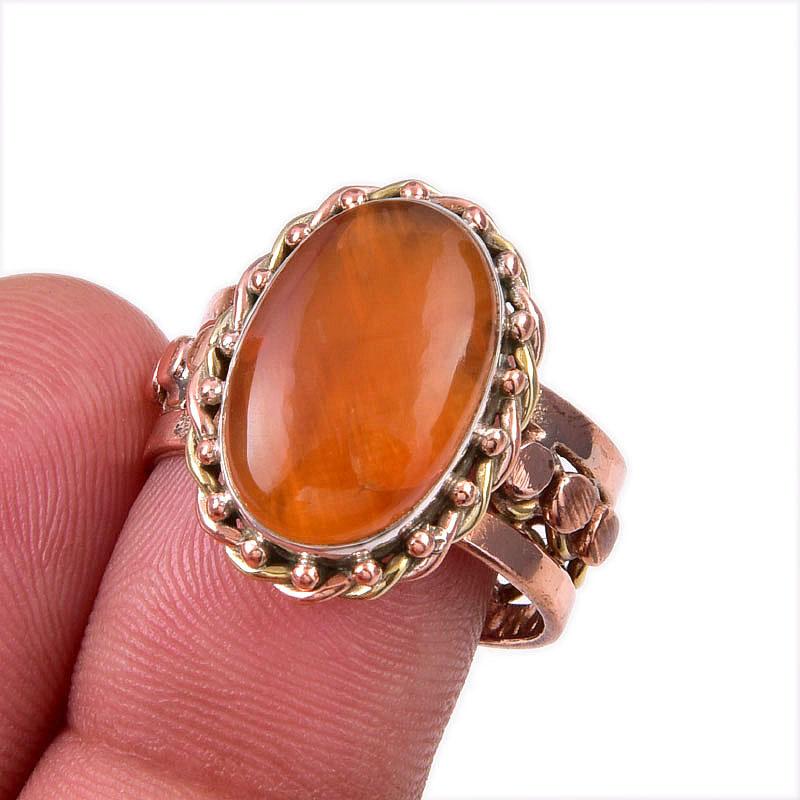 Кольцо из натурального камня сердолик 925 пробы, двухцветное, размер 9 G0Y30
Кольцо из натурального камня сердолик 925 пробы, двухцветное, размер 9 G0Y30