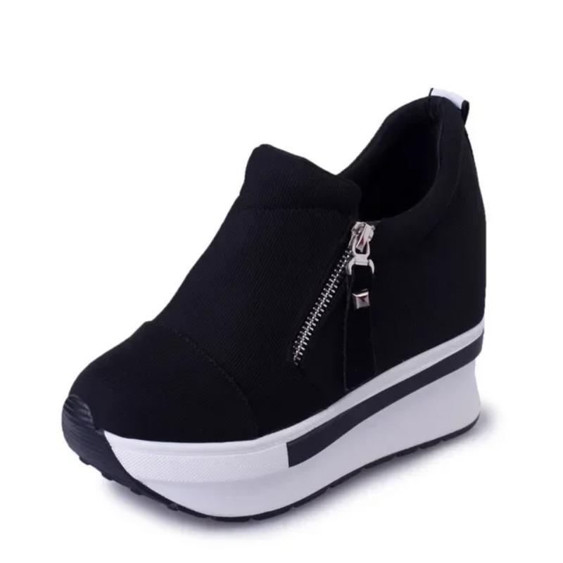 Platform Sneakers Women Red Casual Comfortable Hidden Heel Shoe Black Canvas Shoes Wedge Heels Sneaker Tenis De Mujer 34EU/CN35 чёрный
Platform Sneakers Women Red Casual Comfortable Hidden Heel Shoe Black Canvas Shoes Wedge Heels Sneaker Tenis De Mujer 34EU/CN35 чёрный