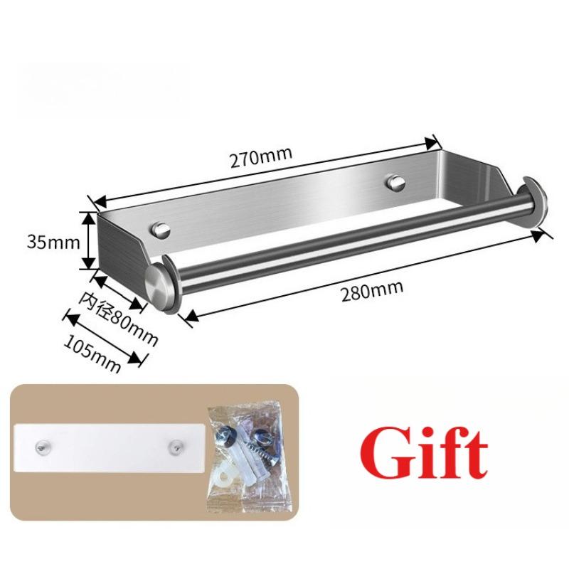 No Drill Stainless Steel Paper Towel Holder Wall Mounted Roll Stand for Kitchen Bathroom Wipe Hanging Storage Rack Tissue Holder
No Drill Stainless Steel Paper Towel Holder Wall Mounted Roll Stand for Kitchen Bathroom Wipe Hanging Storage Rack Tissue Holder
