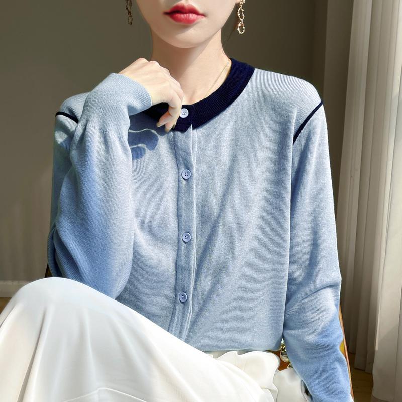 QingHe Cashmere Женский кардиган из 30% кашемира - Мягкий и теплый свитер из шерстяной смеси L
QingHe Cashmere Женский кардиган из 30% кашемира - Мягкий и теплый свитер из шерстяной смеси L