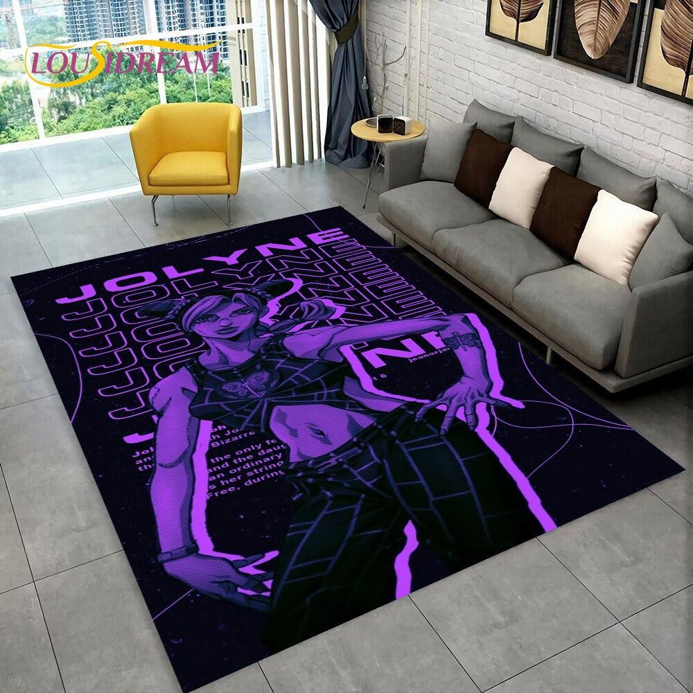 Jojo s Bizarre Adventure Аніме Килимок, килимок для вітальні, спальні, дивана, прикраса дверного килимка, нековзний килимок для дітей 40cm x 60cm
Jojo s Bizarre Adventure Аніме Килимок, килимок для вітальні, спальні, дивана, прикраса дверного килимка, нековзний килимок для дітей 40cm x 60cm