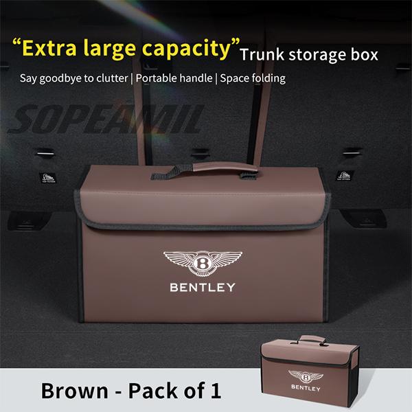 For Bentley Continental GT MULLINER Bentayga Flying Hurtling Spurlogo Car Trunk Leather Storage Box Foldable Stowing Tidying Bag коричневий
For Bentley Continental GT MULLINER Bentayga Flying Hurtling Spurlogo Car Trunk Leather Storage Box Foldable Stowing Tidying Bag коричневий
